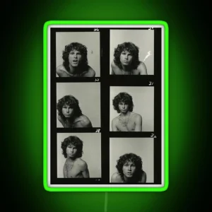 Jim Morrison Film RGB Neon Sign