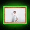 Jimin K-Pop Star Portrait LED Neon Sign Home Decor Illumination.