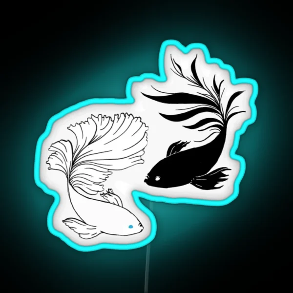 JJK Beta Fish RGB Neon Sign