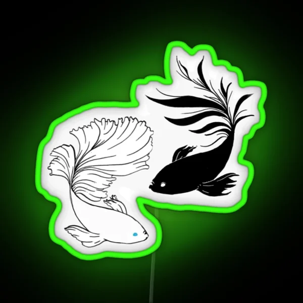 JJK Beta Fish RGB Neon Sign