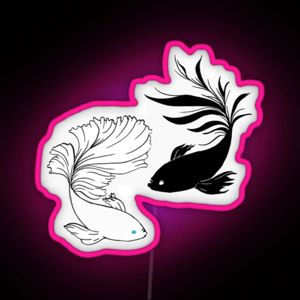JJK Beta Fish RGB Neon Sign