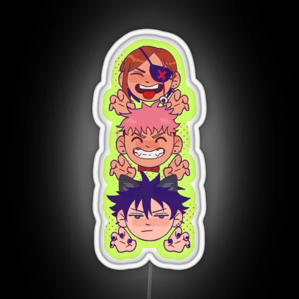 Jjk Trio RGB Neon Sign