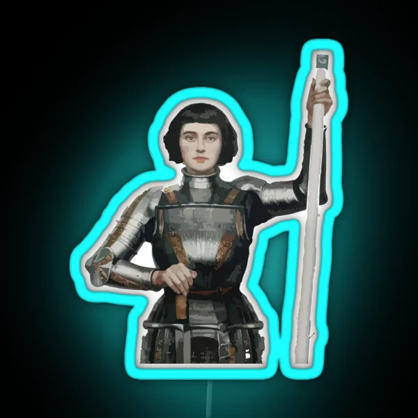 Joan Of Arc RGB Neon Sign