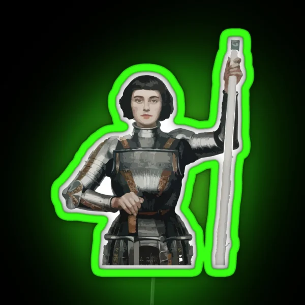 Joan Of Arc RGB Neon Sign