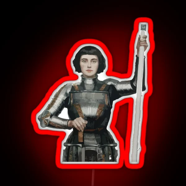 Joan Of Arc RGB Neon Sign