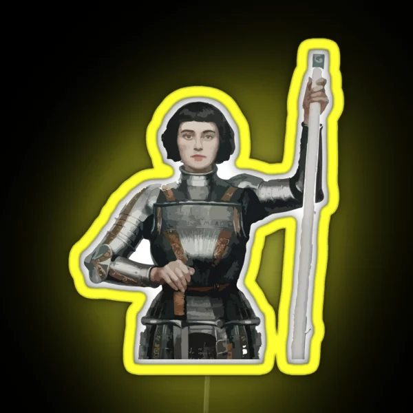Joan Of Arc RGB Neon Sign