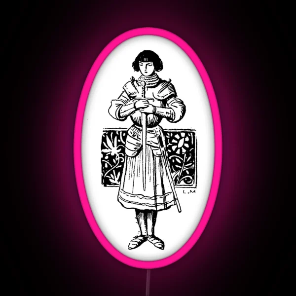Joan Of Arc RGB Neon Sign