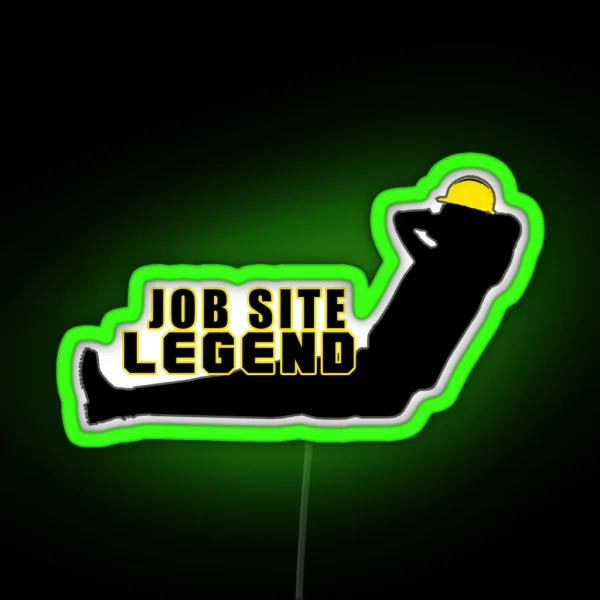 Job Site Legend RGB Neon Sign