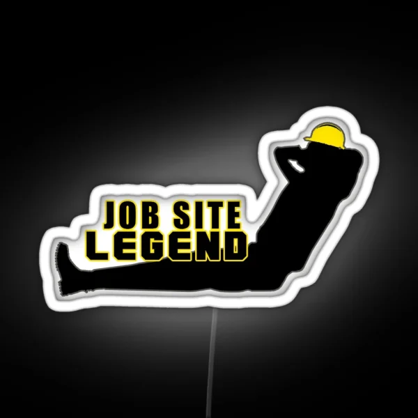 Job Site Legend RGB Neon Sign