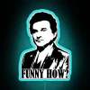 Vibrant RGB neon lighted Joe Pesci Casino wall decor poster