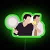 Joey and Chandler's iconic Friends apartment RGB neon wall decor