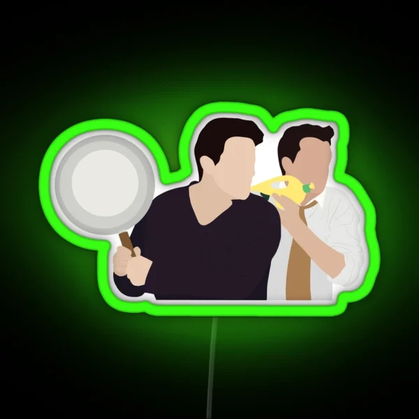 Joey And Chandler RGB Neon Sign