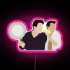 Joey and Chandler's nostalgic Friends TV show themed RGB neon sign
