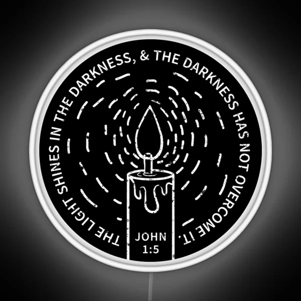 JOHN 1 5 RGB Neon Sign