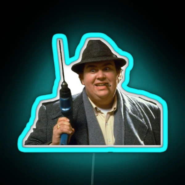 John Candy As Uncle Buck RGB Neon Sign