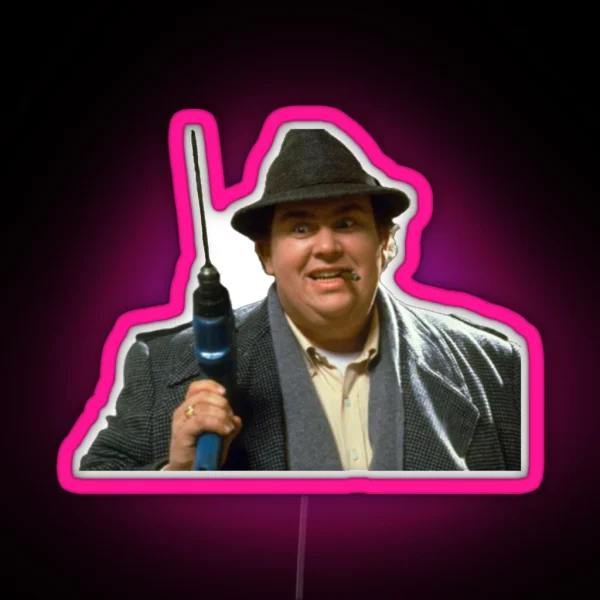 John Candy As Uncle Buck RGB Neon Sign