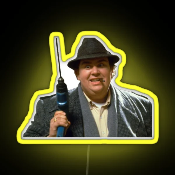 John Candy As Uncle Buck RGB Neon Sign