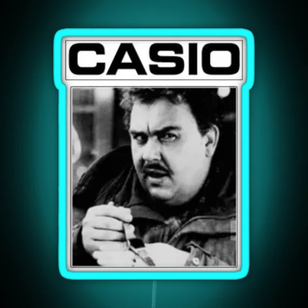 John Candy Casio RGB Neon Sign