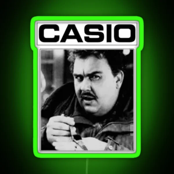 John Candy Casio RGB Neon Sign