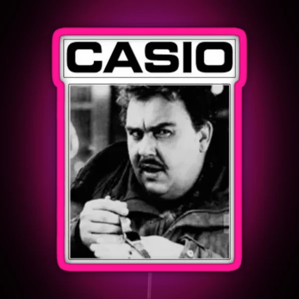 John Candy Casio RGB Neon Sign