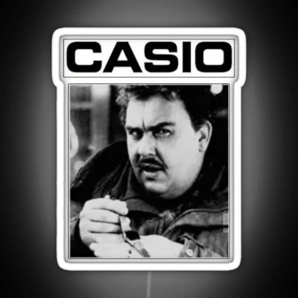 John Candy Casio RGB Neon Sign