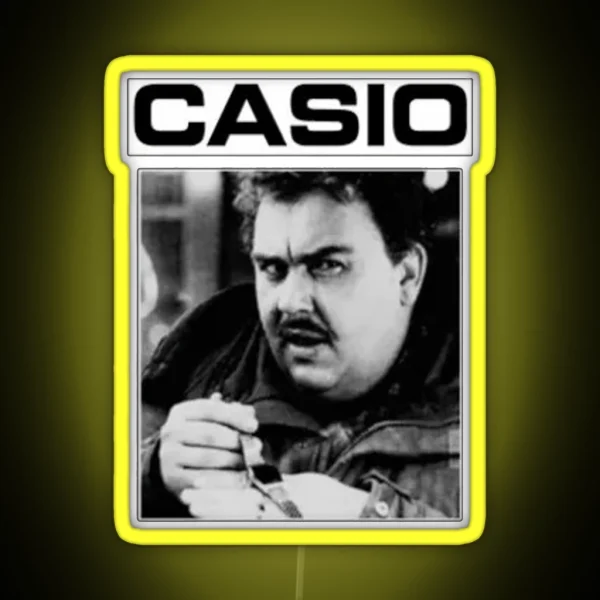 John Candy Casio RGB Neon Sign