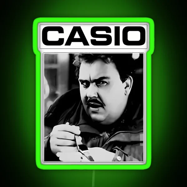 John Candy Casio RGB Neon Sign