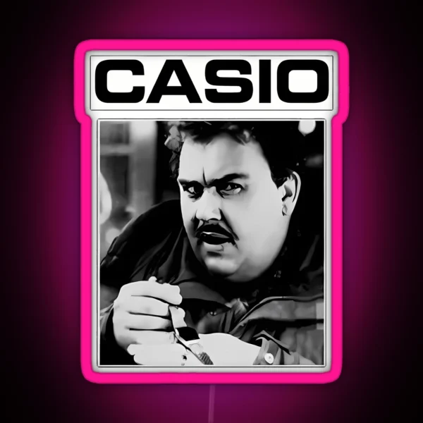 John Candy Casio RGB Neon Sign