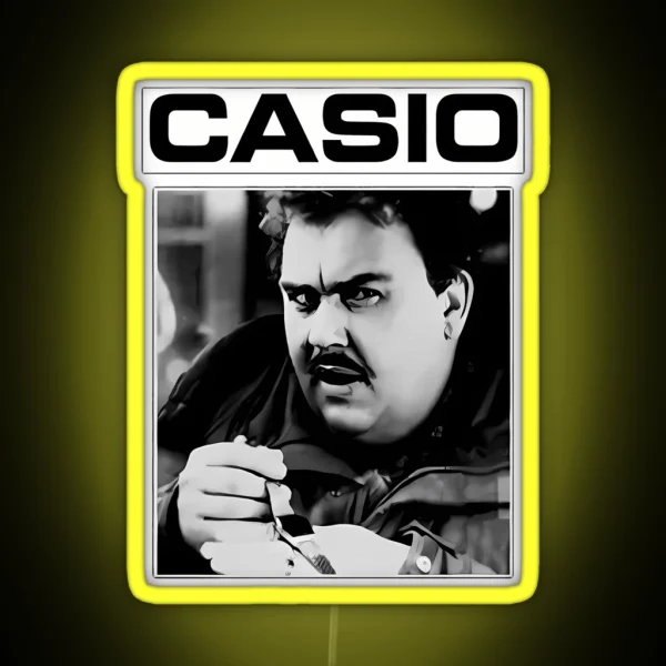 John Candy Casio RGB Neon Sign
