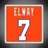 Authentic Colorado Broncos Decor, John Elway Tribute RGB Neon Sign