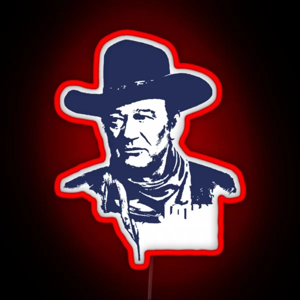 John Wayne The Duke Perfect Gift John Wayne RGB Neon Sign