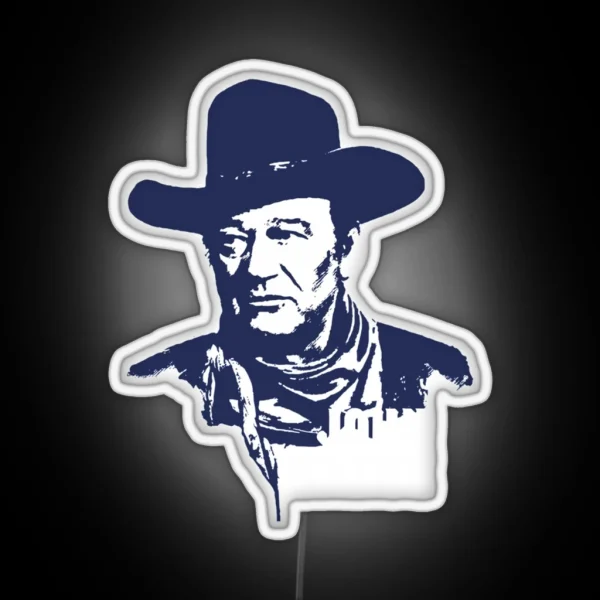 John Wayne The Duke Perfect Gift John Wayne RGB Neon Sign