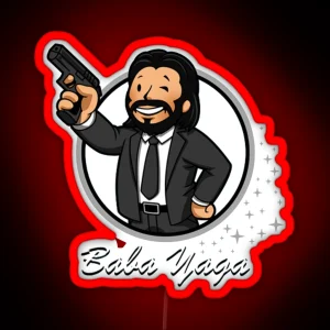 John Wick Baba Yaga RGB Neon Sign