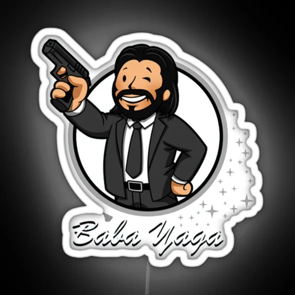 John Wick Baba Yaga RGB Neon Sign
