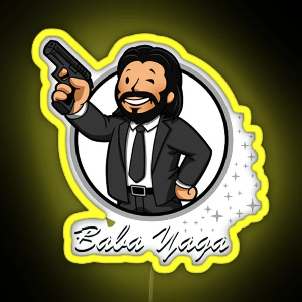 John Wick Baba Yaga RGB Neon Sign