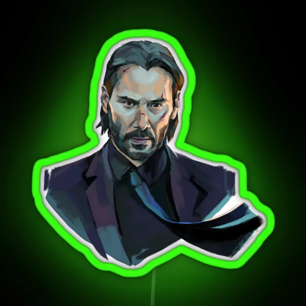 John Wick RGB Neon Sign