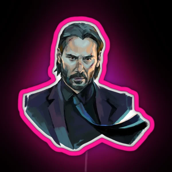 John Wick RGB Neon Sign