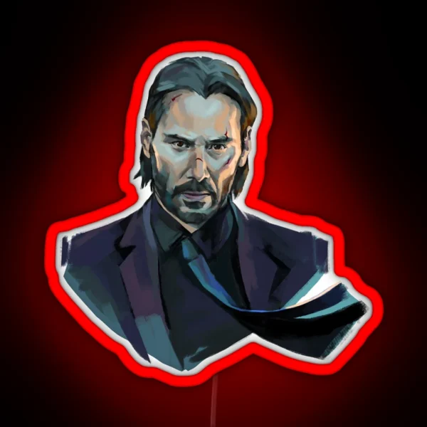 John Wick RGB Neon Sign