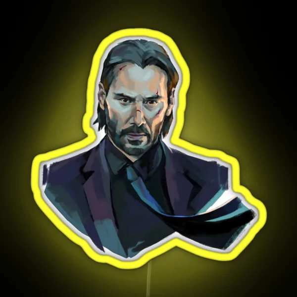 John Wick RGB Neon Sign