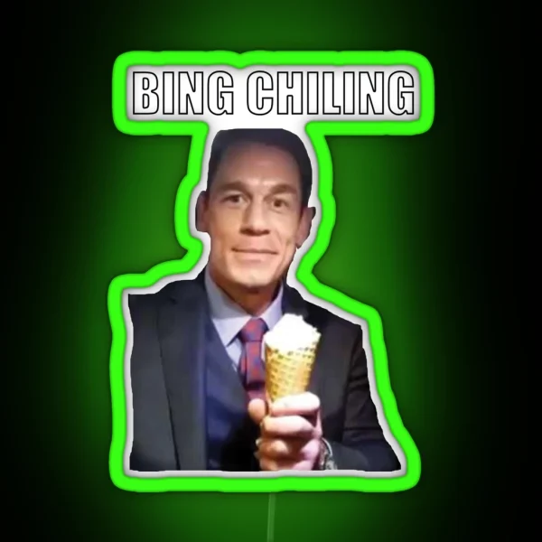 John Xina Bing Chiling RGB Neon Sign