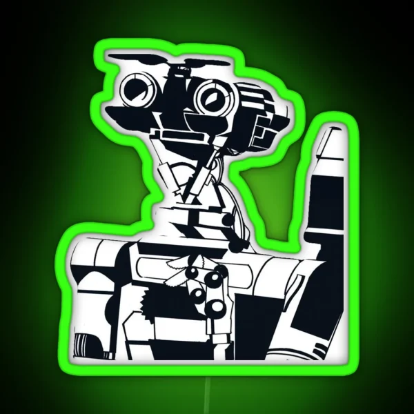 Johnny 5 RGB Neon Sign