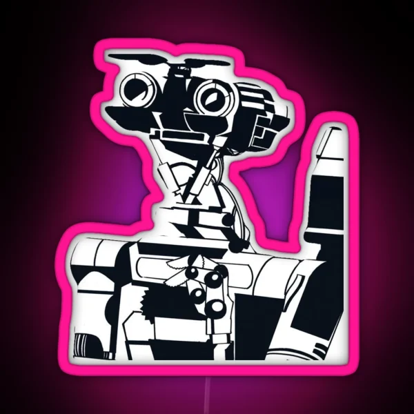 Johnny 5 RGB Neon Sign