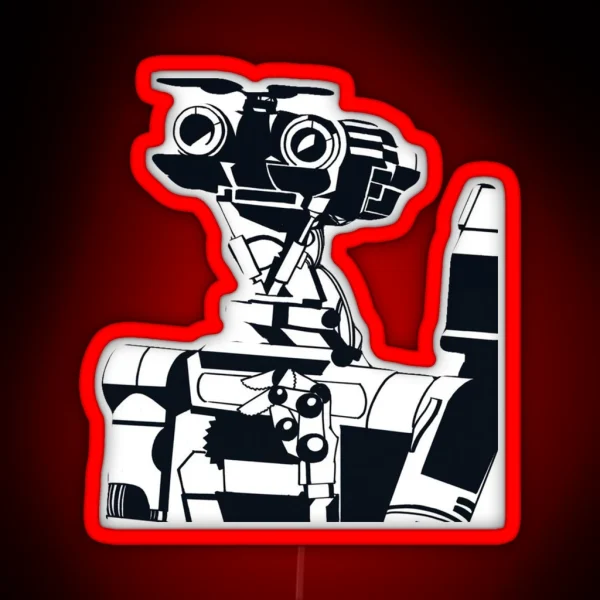 Johnny 5 RGB Neon Sign