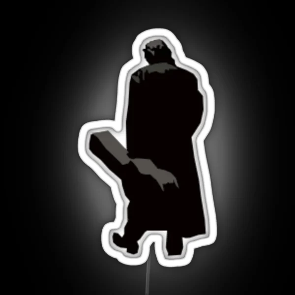 Johnny Cash Man In Black RGB Neon Sign