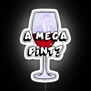 Johnny Depp A Mega Pint RGB Neon Sign