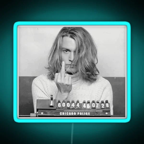 Johnny Depp Blow RGB Neon Sign