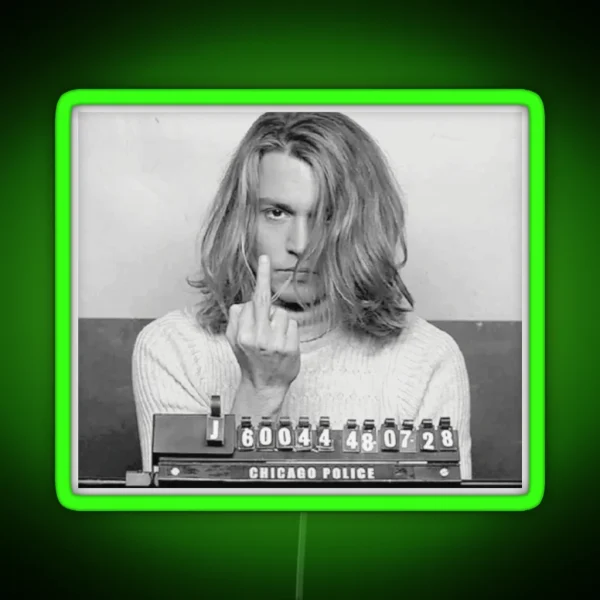 Johnny Depp Blow RGB Neon Sign