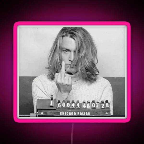Johnny Depp Blow RGB Neon Sign