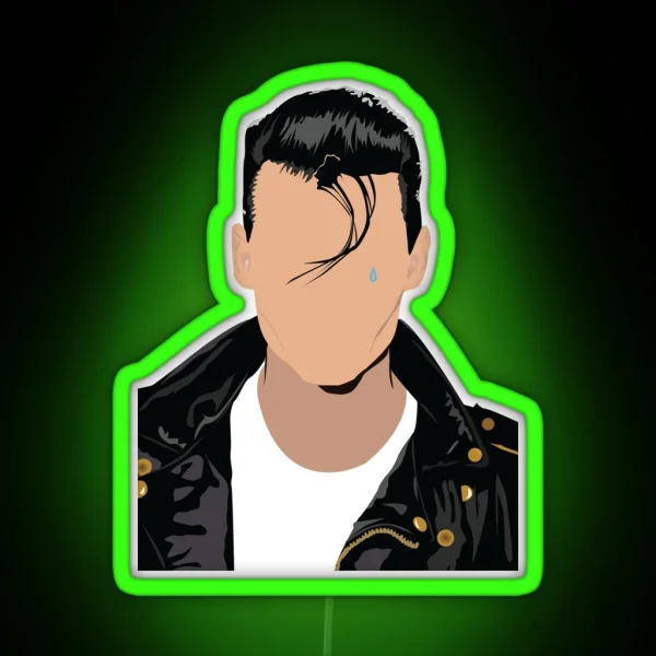 Johnny Depp Cry Baby RGB Neon Sign