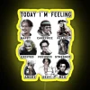 Add humor to home decor with Johnny Depp funny feelings.